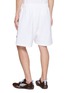 背面 - 点击放大 - BALENCIAGA - 3D Logo Elasticated Waistband Sweatshorts