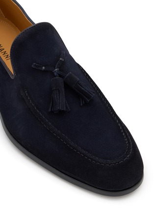 细节 - 点击放大 - MAGNANNI - Suede Leather Tassel Loafers