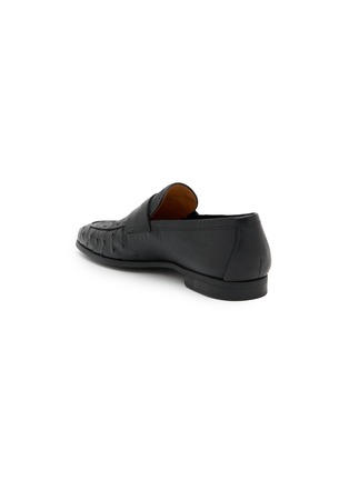 细节 - 点击放大 - MAGNANNI - Viggo Ostrich Leather Penny Loafers