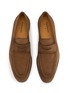 细节 - 点击放大 - MAGNANNI - Diezma Suede Penny Strap Loafers