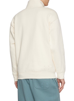 背面 - 点击放大 - ON - Club Collective Quarter Zip Cotton Blend Sweatshirt