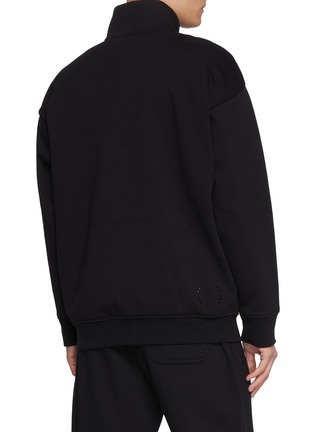 背面 - 点击放大 - ON - Club Collective Quarter Zip Cotton Blend Sweatshirt