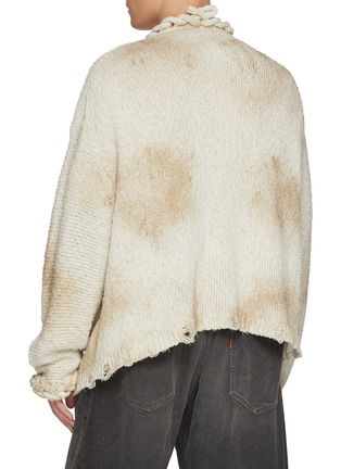 背面 - 点击放大 - DOUBLET - Slash Chain Knit Cardigan