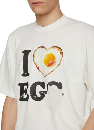  - DOUBLET - I Love Egg Printed T-Shirt