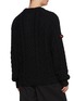背面 - 点击放大 - DOUBLET - Caught In The Cable Fisherman Knitted Sweater