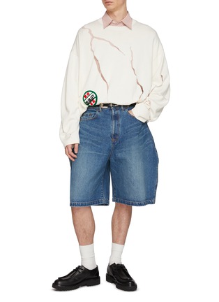 模特儿示范图 - 点击放大 - DOUBLET - Kinmedai Thread Shirt