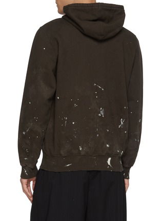 背面 - 点击放大 - DOUBLET - Moss Grown Embroidery Zip Up Cotton Hoodie