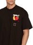  - DOUBLET - Pocket Graphic Embroidery Cotton T-Shirt