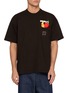 首图 - 点击放大 - DOUBLET - Pocket Graphic Embroidery Cotton T-Shirt