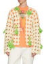 首图 - 点击放大 - DOUBLET - Sliced Carrot Crochet Cardigan