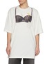 首图 - 点击放大 - DOUBLET - Egg Bra Oversized T-Shirt