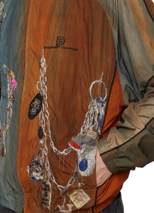  - DOUBLET - Chain Embroidered Track Jacket