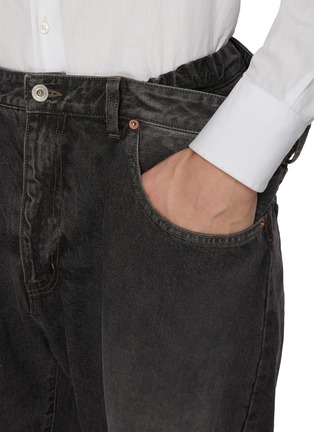  - DOUBLET - Floating Waist Dark Wash Jeans