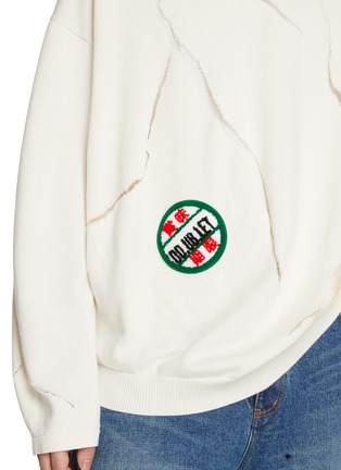  - DOUBLET - Cracked Egg Knitted Pullover