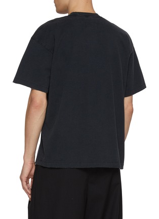 背面 - 点击放大 - DOUBLET - Farmes Magazine Cover Graphic Cotton T-Shirt