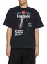 首图 - 点击放大 - DOUBLET - Farmes Magazine Cover Graphic Cotton T-Shirt