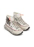 细节 - 点击放大 - NAN-KU COUTURE - Embellished High Top Women's Sneakers
