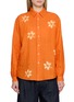 首图 - 点击放大 - SUZUSAN - Flower Tie-Dye Linen Shirt
