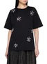 首图 - 点击放大 - SUZUSAN - Flower Shibori Motif Giza Cotton T-Shirt