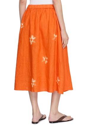 背面 - 点击放大 - SUZUSAN - Floral Motif Elasticated Waistband Skirt