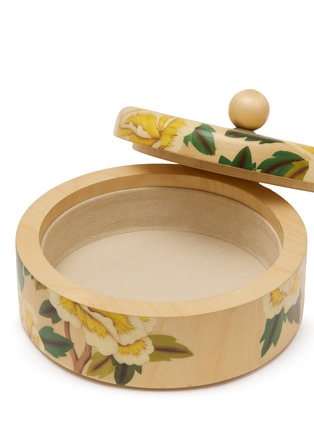 细节 –点击放大 - SILVIA FURMANOVICH - Marquetry Round Peony Box