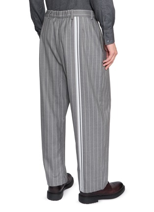 背面 - 点击放大 - MORDECAI - Sartorial Pinned Stripe Wool Tailored Pants