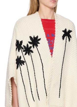  - WEHVE - Bella Palm Embroidered Knit Cardigan