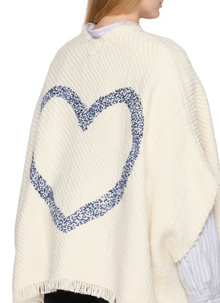 - WEHVE - Bella Heart Embroidered Knit Cardigan