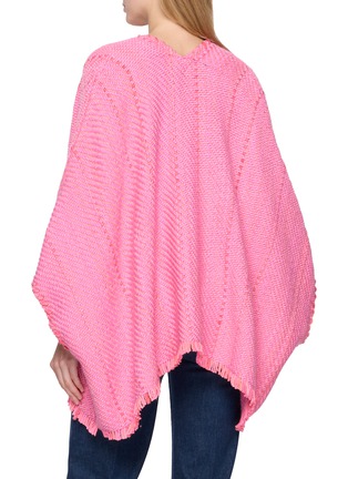 背面 - 点击放大 - WEHVE - Bella Flamingo Textured Knit Cardigan