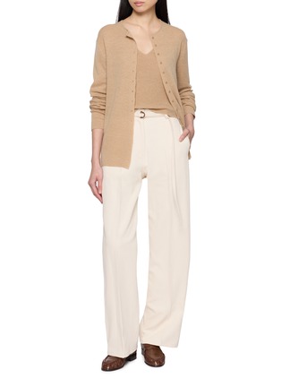 模特儿示范图 - 点击放大 - LE17SEPTEMBRE - ANNE 圆领针织开衫