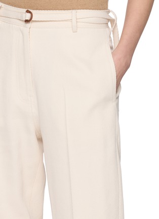  - LE17SEPTEMBRE - AIN 腰带阔腿长裤