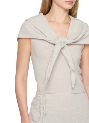  - LE17SEPTEMBRE - 领巾饰针织上衣