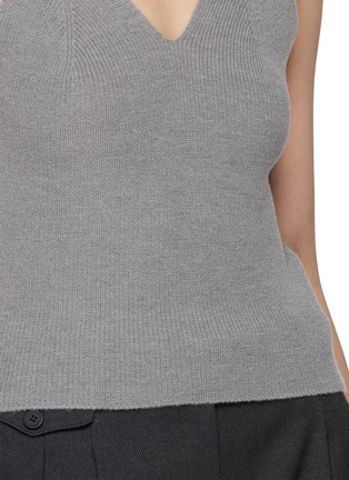  - LE17SEPTEMBRE - ANNE V 领针织吊带背心