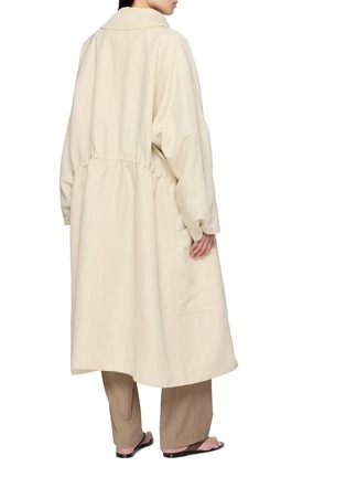 背面 - 点击放大 - LE17SEPTEMBRE - 围裹领廓形长款大衣