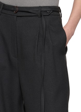  - LE17SEPTEMBRE - 腰带阔腿长裤