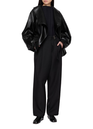 模特儿示范图 - 点击放大 - LE17SEPTEMBRE - 围裹领廓形夹克