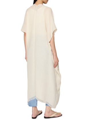 背面 - 点击放大 - WEHVE - Very Fine Hand Painted Palm Tree Kaftan