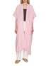 首图 - 点击放大 - WEHVE - Bia Open Front Draped Labyrinth Pattern Fine Knit Tunic