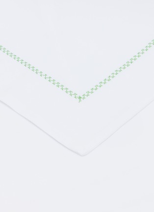 细节 –点击放大 - CELSO DE LEMOS - Ivy King Size Duvet Cover — Olivine