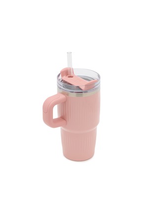 细节 –点击放大 - STANLEY - The Quencher H2.0 Fluted Tumbler 20oz — Peach Rose Gloss