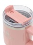 细节 –点击放大 - STANLEY - The Quencher H2.0 Fluted Tumbler 20oz — Peach Rose Gloss