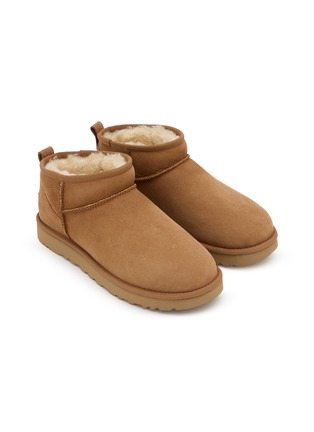 细节 - 点击放大 - UGG - Classic Ultra Suede Mini Boots