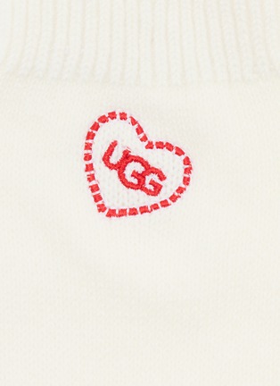 细节 - 点击放大 - UGG - Love '26 Rib Knit Slouchy Quarter Crew Socks