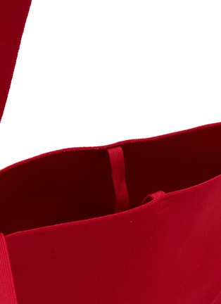 细节 - 点击放大 - SOFTROMAINE BAGS - Origami Knit Rectangle Tote Bag