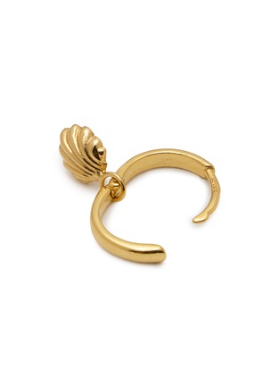 细节 - 点击放大 - WILHELMINA GARCIA - 18K Gold Plated Under the Sea Hoop Earrings