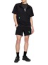 模特儿示范图 - 点击放大 - DISTRICT VISION - Sneaker Print California Cotton T-Shirt