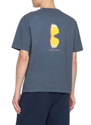 背面 - 点击放大 - DISTRICT VISION - Sunglasses Print California Cotton T-Shirt