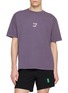 首图 - 点击放大 - DISTRICT VISION - Eye Print California Cotton T-Shirt