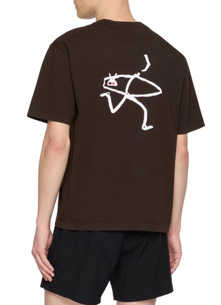 背面 - 点击放大 - DISTRICT VISION - Running Print California Cotton T-Shirt