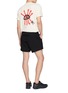 模特儿示范图 - 点击放大 - DISTRICT VISION - Eye Print California Cotton T-Shirt